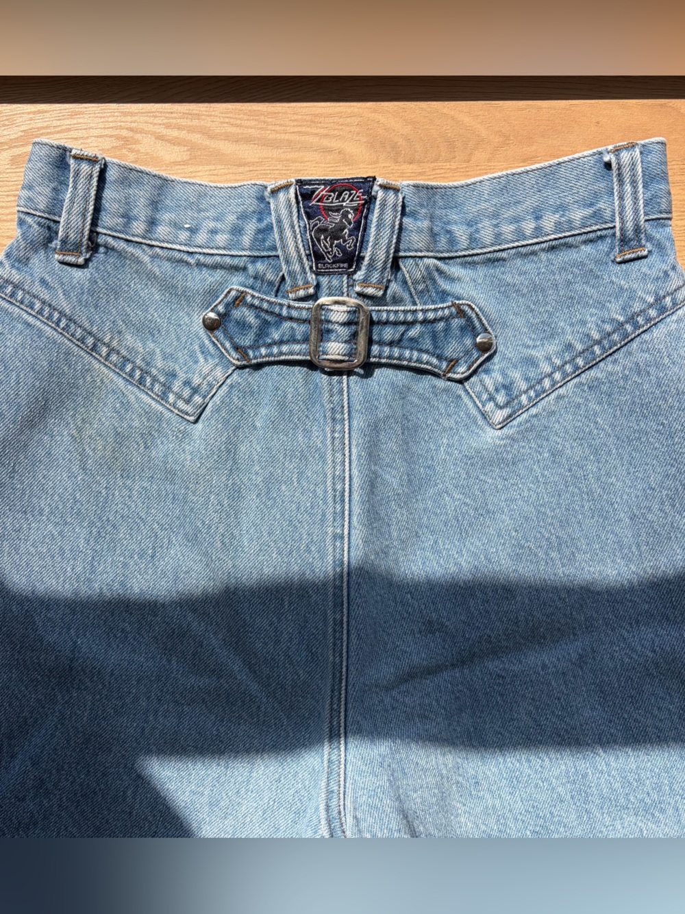 Vintage Blaze Women’s Jean Riding Shorts - Picture 6 of 8